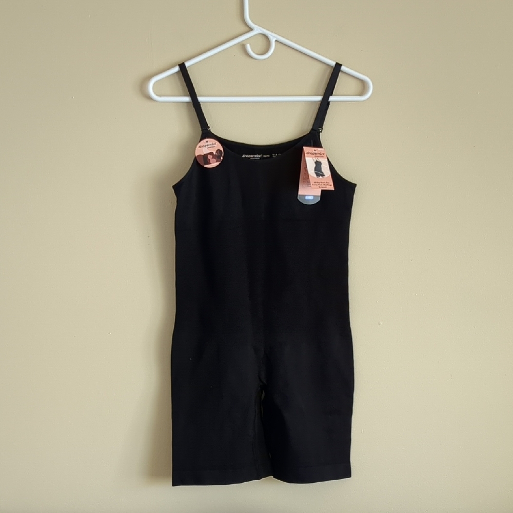 Shapermint Black Seamless Shaping Bodysuit